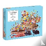 Galison - Blooming Books 750 Piece Shaped Puzzle