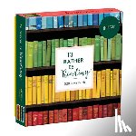 Galison - I'd Rather Be Reading 1000 Piece Puzzle in Square Box