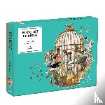 Galison - Bouquet of Birds 750 Piece Shaped Puzzle