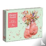 Galison - Flower Power 750 Piece Shaped Puzzle