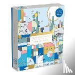 Galison - Frank Lloyd Wright City By The Sea 1000 Piece Foil Puzzle