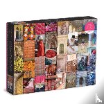 Galison - Patterns of India: A Journey Through Colors, Textiles and the Vibrancy of Rajasthan 1000 Piece Puzzle