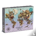 Galison - Wendy Gold Endangered Species 1500 Piece Puzzle