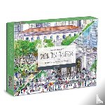Galison - Michael Storrings Springtime at the Library 500 Piece Double-Sided Puzzle
