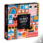Galison - Lisa Congdon Rabbit Quilt 144 Piece Wood Puzzle
