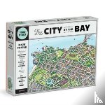 Galison - The City By the Bay 1000 Piece Maze Puzzle