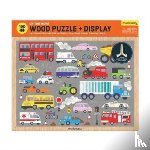 Mudpuppy - On the Move 100 Piece Wood Puzzle + Display