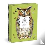 Galison - MacKenzie-Childs Woodland Owl 250 Piece Shaped Wood Puzzle