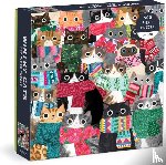 Galison - Wintry Cats 500 Piece Puzzle