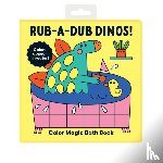 Mudpuppy - Rub-a-Dub Dinos! Color Magic Bath Book