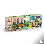 Galison - Parisian Life 1000 Piece Panoramic Puzzle