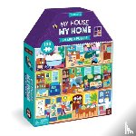 Mudpuppy - My House, My Home 100 Piece House-Shaped Puzzle