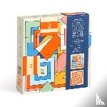  - Frank Lloyd Wright Imperial Hotel 2-in-1 Sliding Wood Puzzle