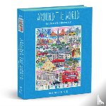 Galison - Michael Storrings Around the World 1000pc Book Puzzle