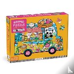 Mudpuppy - Dumpling Truck 75 Piece Shaped Scene Puzzle