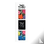 Galison - Andy Warhol Flowers Magnetic Bookmarks