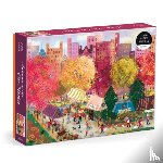 Galison - Joy Laforme Autumn at the City Market 1000 Piece Puzzle
