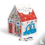 Galison - Christmas in the Village 500 Piece House Puzzle