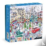 Galison, Storrings, Michael - Michael Storrings Christmas in Paris 1000 Piece Foil Puzzle