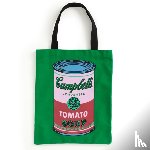 Galison - Warhol Soup Can Canvas Tote Bag - Green