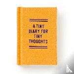 Brass Monkey, Galison - A Tiny Diary for Tiny Thoughts