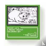 Brass Monkey - Moody Cats Magic Velvet Coloring Set