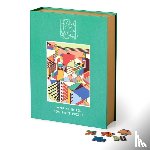 Galison - Frank Lloyd Wright Imperial Hotel 500 Piece Book Puzzle