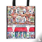 Galison - Michael Storrings a Day at the Bookstore Reusable Tote