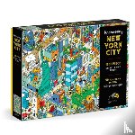 Galison - Uncovering New York City Search and Find 1000 Piece Puzzle