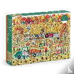 Galison, Storrings, Michael - Michael Storrings Pumpkin Patch 1000 Piece Puzzle
