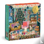 Galison, Ball, Victoria - Season's Readings 500 Piece Foil Puzzle