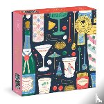 Galison, Taylor, Emily - Merry Mixer 1000 Piece Foil Puzzle