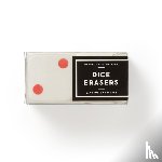 Brass Monkey, Galison - Make Big Mistakes Giant Dice Eraser Set