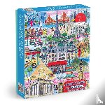 Galison - Michael Storrings Cities Around the World 1000 Piece Puzzle