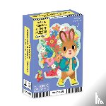 Mudpuppy - Bunny Bouquet 48 Piece Scratch & Sniff Shaped Mini Puzzle