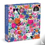 Mudpuppy - Blooming Cats 500 Piece Family Puzzle