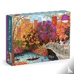 Galison - Joy Laforme Autumn on Bow Bridge 1000 Piece Puzzle