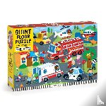 Mudpuppy - Rescue Vehicles 48 Piece Giant Floor Puzzle