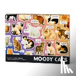 Brass Monkey, Brass - Moody Cats 1000 Piece Puzzle