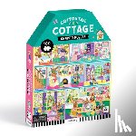 Mudpuppy - Cottontail Cottage 100 Piece House-shaped Puzzle