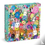 Mudpuppy - Blooming Bunnies 500 Piece Foil Family Puzzle