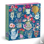 Galison - Victoria Ball Potted Teacups 500 Piece Foil Puzzle