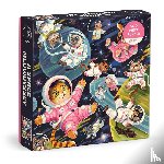 Galison - A Space Meowdyssey 500 Piece Puzzle