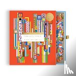 Galison - Frank Lloyd Wright Saguaro Cactus & Forms 750 Piece Shaped Foil Puzzle