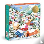 Galison - Swiss Alpine Village 500 Piece Foil Puzzle