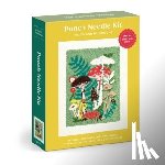 Galison - Woodland Mushrooms Punch Needle Kit