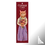 Galison - Cottage Cats Paper Bookmark