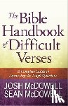 McDowell, Josh - BIBLE HANDBK OF DIFFICULT VERS