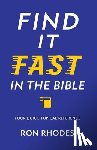 Rhodes, Ron - Find It Fast in the Bible: Your Quick Topical Reference