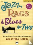 Mier, Martha - Jazz, Rags & Blues for 2 Book 1